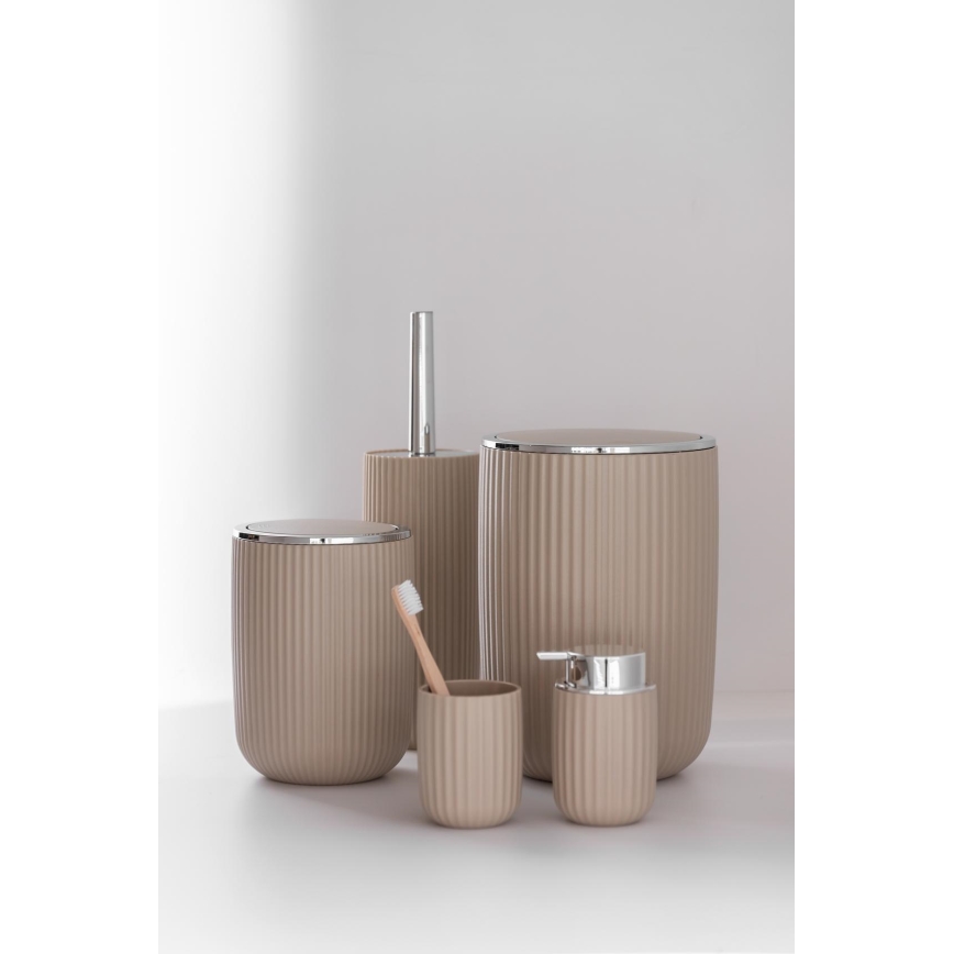 WENKO 25184100 - Dozownik mydła AGROPOLI 250 ml beżowy