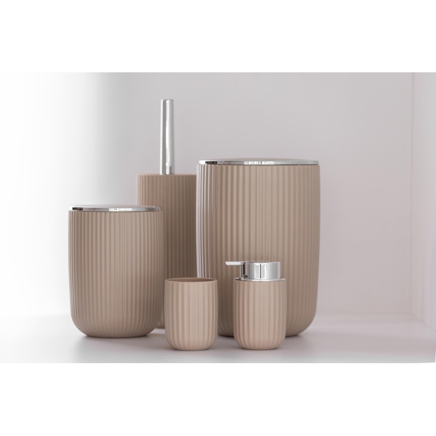 WENKO 25185100 - Szczotka do WC AGROPOLI 10x36,5 cm beżowa