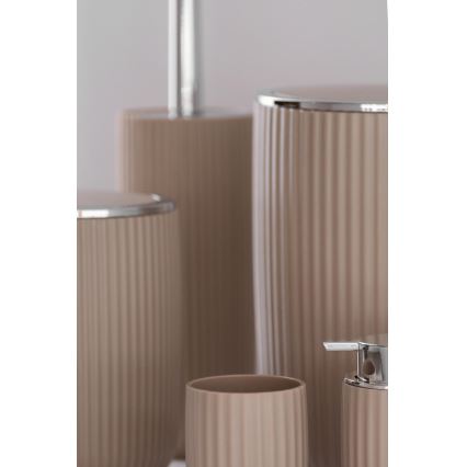 WENKO 25185100 - Szczotka do WC AGROPOLI 10x36,5 cm beżowa