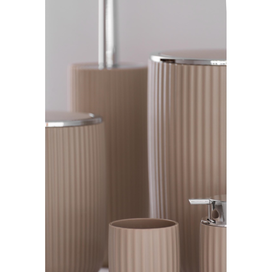 WENKO 25185100 - Szczotka do WC AGROPOLI 10x36,5 cm beżowa