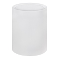 WENKO 25209100 - Kosz ATRI 21x25,5 cm biały