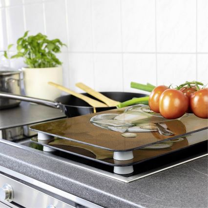 WENKO 2521280100 - Pokrywa deski 52x30 cm wielobarwna/szara/przezroczysta