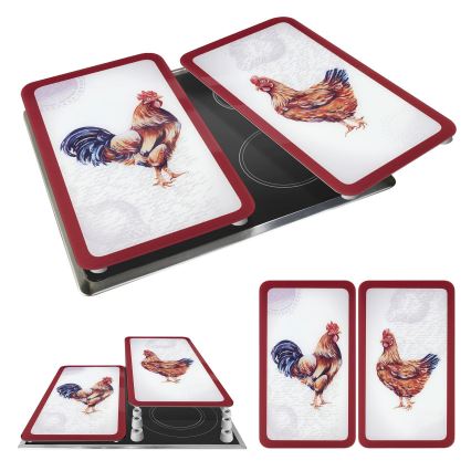 WENKO 2521471500 - Płyta przykrywająca ABDECKPLATTE - GRAFIK 30x52 cm wielobarwna