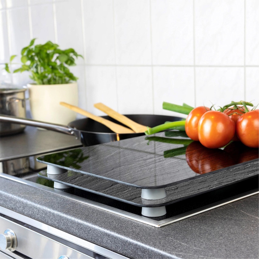 WENKO 2521480100 - Pokrywa 30x52 cm wielobarwna/szara/przezroczysta