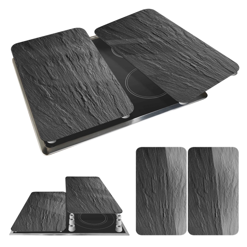 WENKO 2521480100 - Pokrywa 30x52 cm wielobarwna/szara/przezroczysta