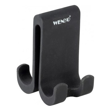 WENKO 25229100-Haczyk VERNA DUO 5x9,5 cm czarny