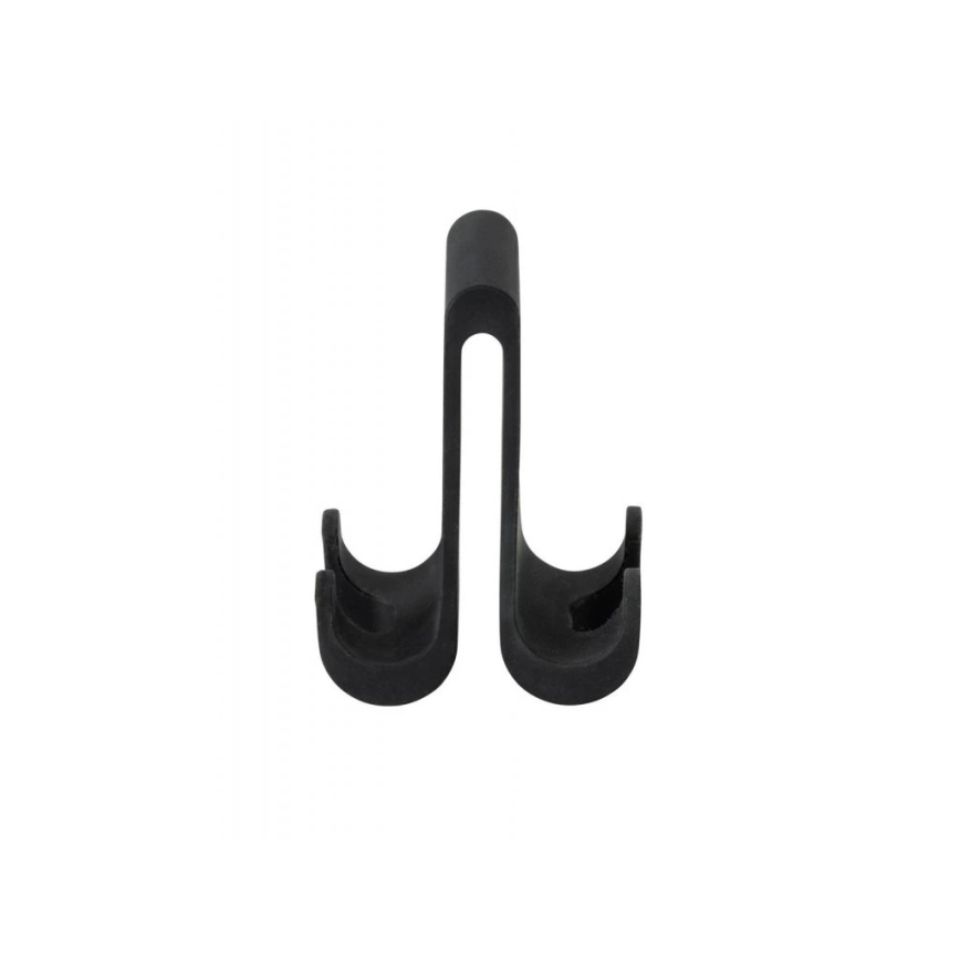 WENKO 25229100-Haczyk VERNA DUO 5x9,5 cm czarny