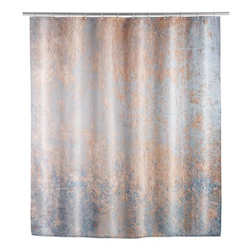 WENKO 25239100 - Zasłona prysznicowa AGATE 180x200 cm wielobarwna