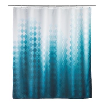 WENKO 25244100 - Zasłona prysznicowa TULLIN 180 x 200 cm wielobarwna