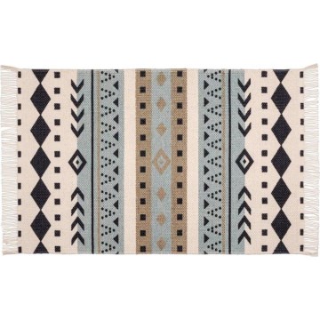 WENKO 25277100-Mata z bawełny z recyklingu 80x50 cm wielobarwna