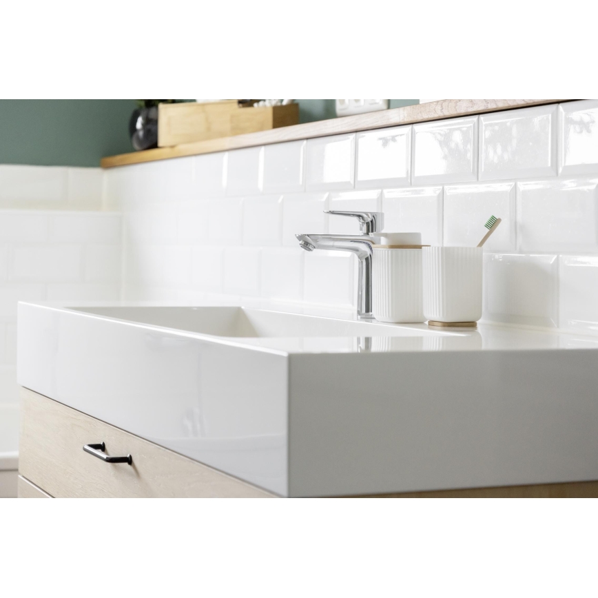 WENKO 25293100 - Kubek ROTELLO 8,5x11 cm biały/brązowy