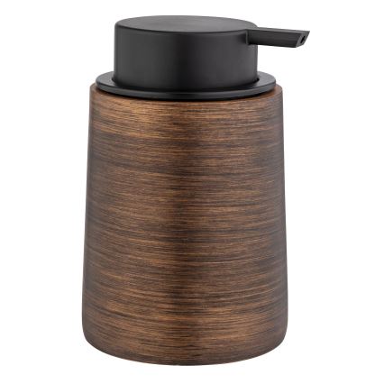 WENKO 25352100 - Dozownik mydła PALENA 10x14 cm brązowy