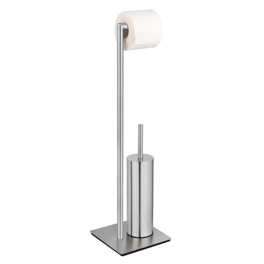 WENKO 25378100 - Szczotka do WC RECCO 20x71,5 cm satynowa
