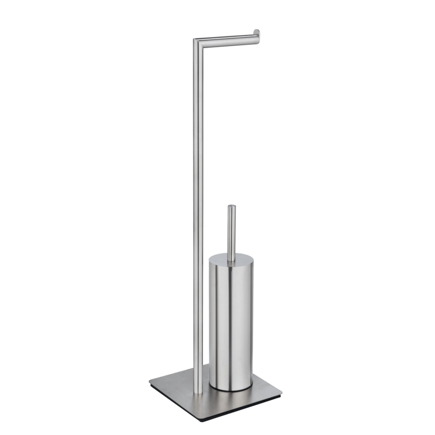 WENKO 25378100 - Szczotka do WC RECCO 20x71,5 cm satynowa