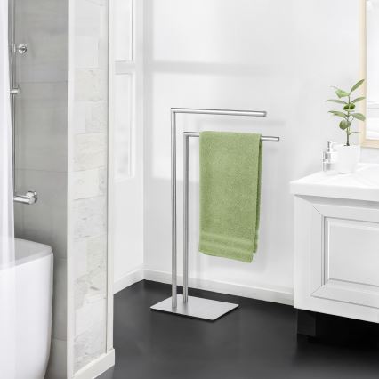 WENKO 25379100 - Stojak na ręczniki RECCO 48x80,5 cm satynowy