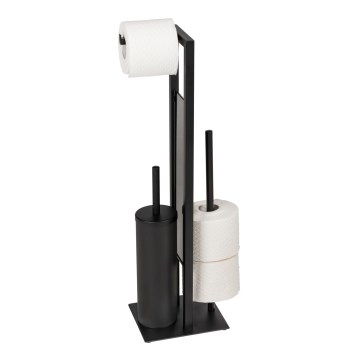 WENKO 25400100 - Szczotka do WC RIVALTA 18x70 cm czarna
