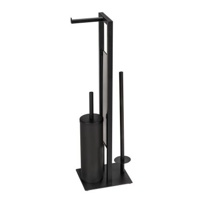 WENKO 25400100 - Szczotka do WC RIVALTA 18x70 cm czarna
