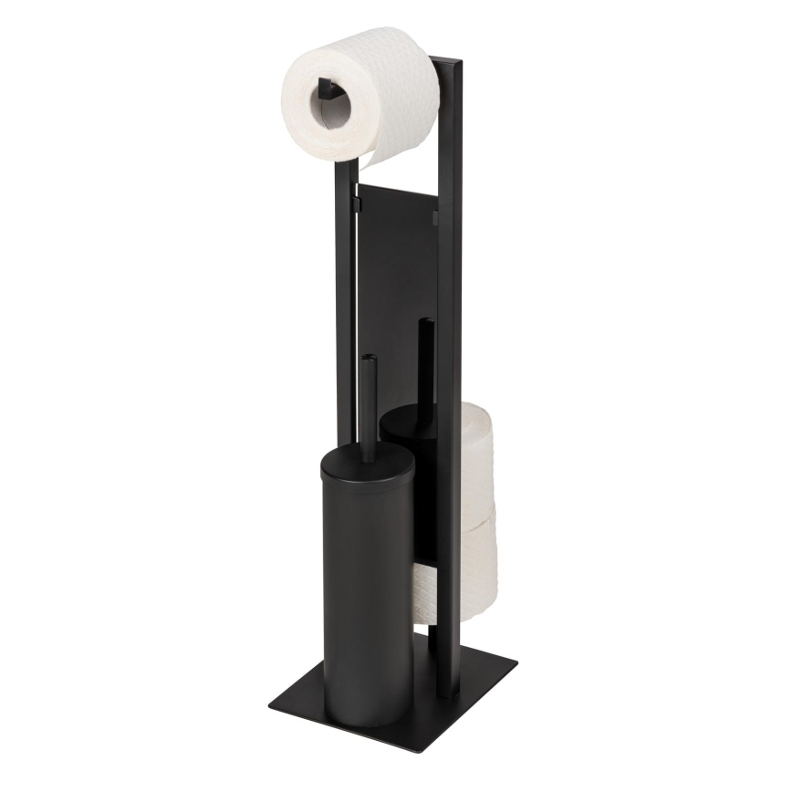 WENKO 25400100 - Szczotka do WC RIVALTA 18x70 cm czarna