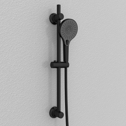 WENKO 25463100 - Drążek prysznicowy LIBERTÀ 70 cm czarny