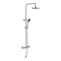 WENKO 25483100 - System prysznicowy WATERSAVING SYSTEM 120 cm, błyszczący chrom