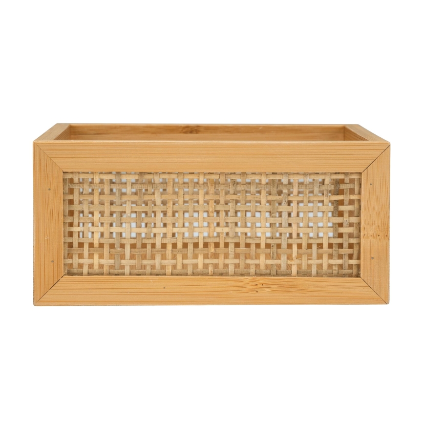 WENKO 25601100 - Tacka na wannę ALLEGRE 15x7 cm brązowa