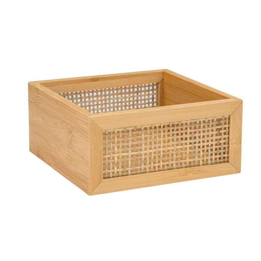 WENKO 25601100 - Tacka na wannę ALLEGRE 15x7 cm brązowa