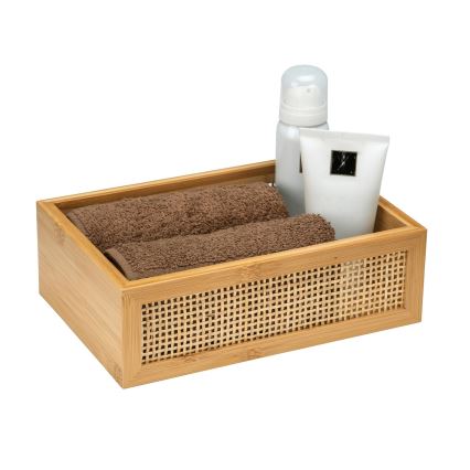 WENKO 25602100 - Taca na wannę ALLEGRE 22x15 cm brązowa