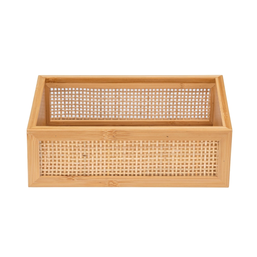 WENKO 25602100 - Taca na wannę ALLEGRE 22x15 cm brązowa