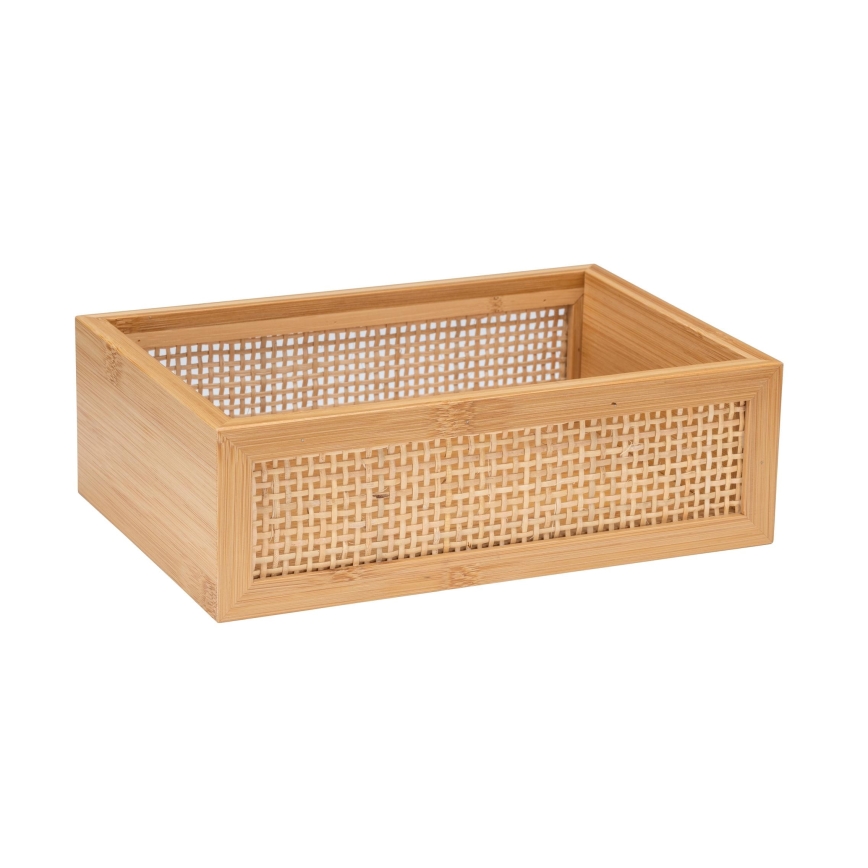 WENKO 25602100 - Taca na wannę ALLEGRE 22x15 cm brązowa