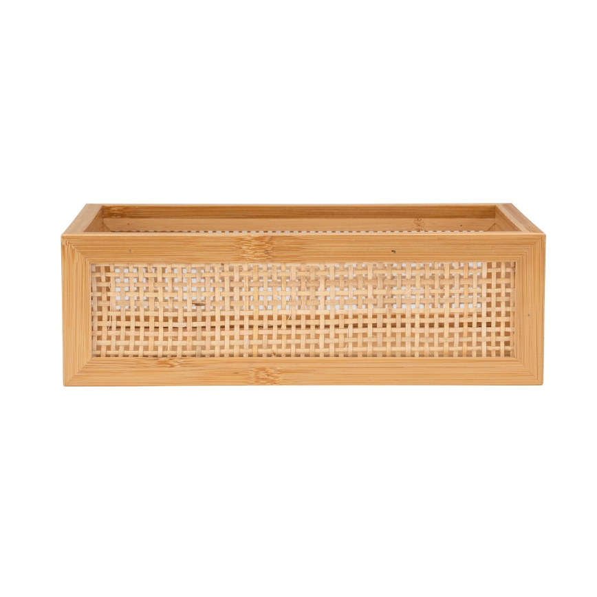 WENKO 25602100 - Taca na wannę ALLEGRE 22x15 cm brązowa