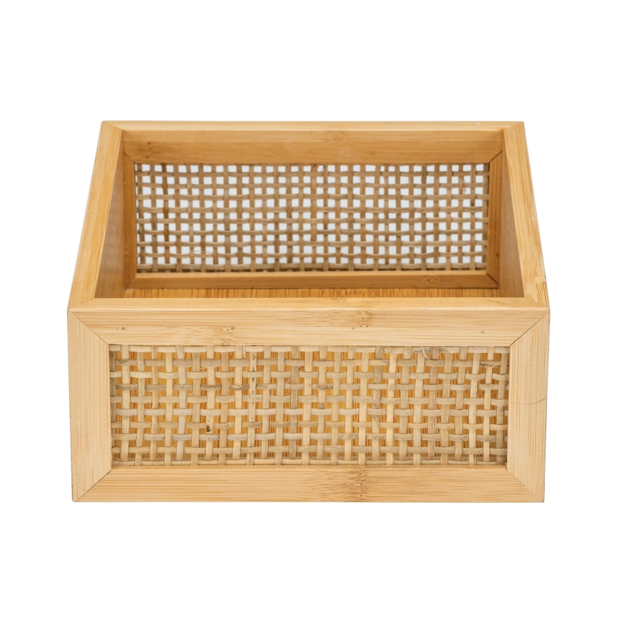 WENKO 25602100 - Taca na wannę ALLEGRE 22x15 cm brązowa