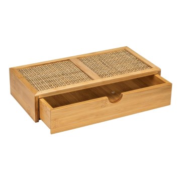 WENKO 25603100 – Organizer ALLEGRE 28x14 cm, brązowy