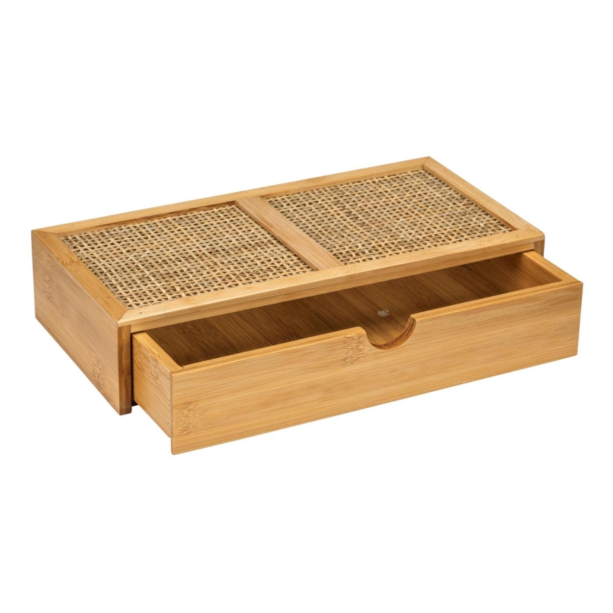 WENKO 25603100 – Organizer ALLEGRE 28x14 cm, brązowy