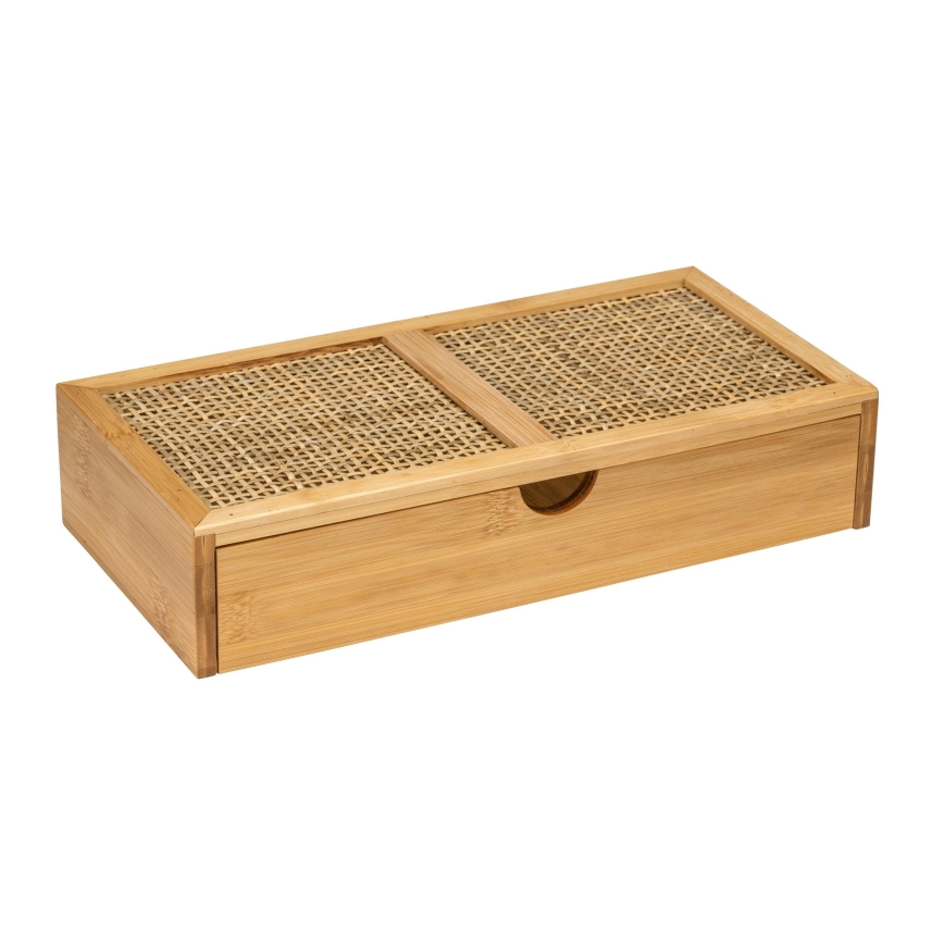 WENKO 25603100 – Organizer ALLEGRE 28x14 cm, brązowy
