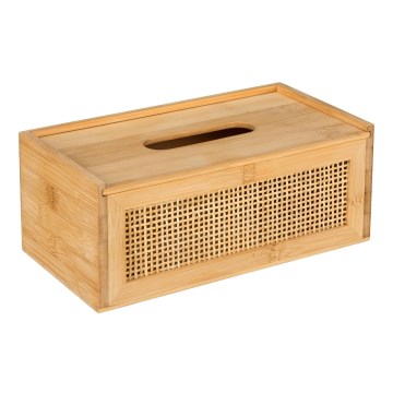 WENKO 25607100 - Pojemnik na chusteczki ALLEGRE 25x13 cm brązowy