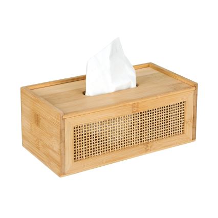 WENKO 25607100 - Pojemnik na chusteczki ALLEGRE 25x13 cm brązowy