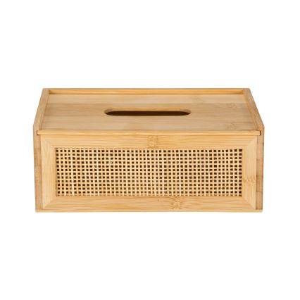 WENKO 25607100 - Pojemnik na chusteczki ALLEGRE 25x13 cm brązowy