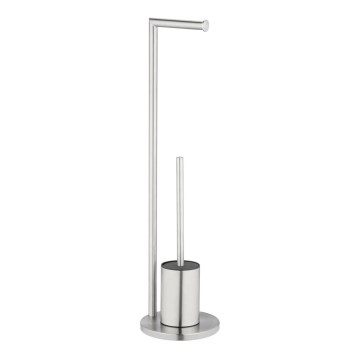 WENKO 25676100 - Zestaw WC FERLA 18x69,5 cm stal nierdzewna/satyna
