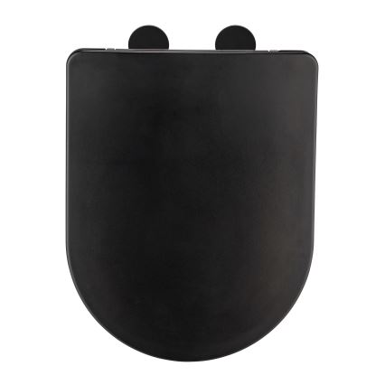 WENKO 26029100 - Deska sedesowa WC GALATI 46x36 cm czarna