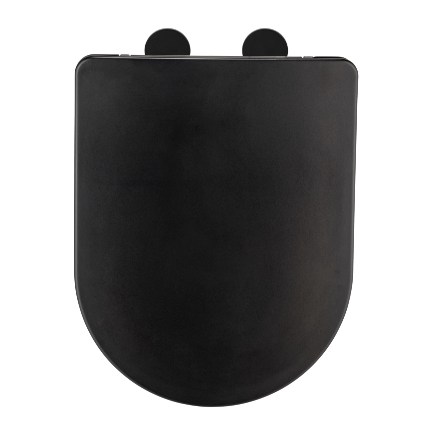 WENKO 26029100 - Deska sedesowa WC GALATI 46x36 cm czarna