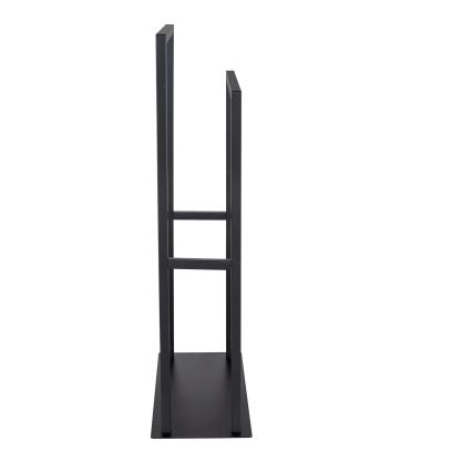 WENKO 26056100 - Stojak na ręczniki RIVALTA 46x80 cm stal nierdzewna/czarny