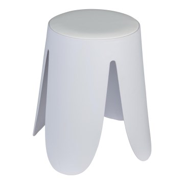 WENKO 26086100 - Stołek COMISO 44,5x46 cm biały