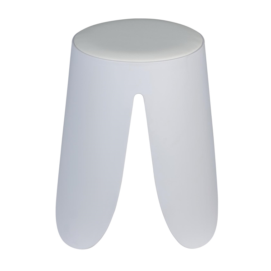 WENKO 26086100 - Stołek COMISO 44,5x46 cm biały