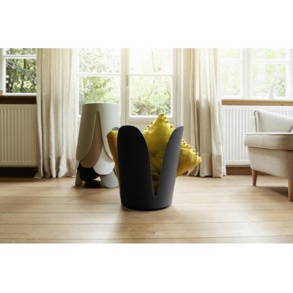 WENKO 26087100 - Stołek COMISO 44,5x46 cm czarny