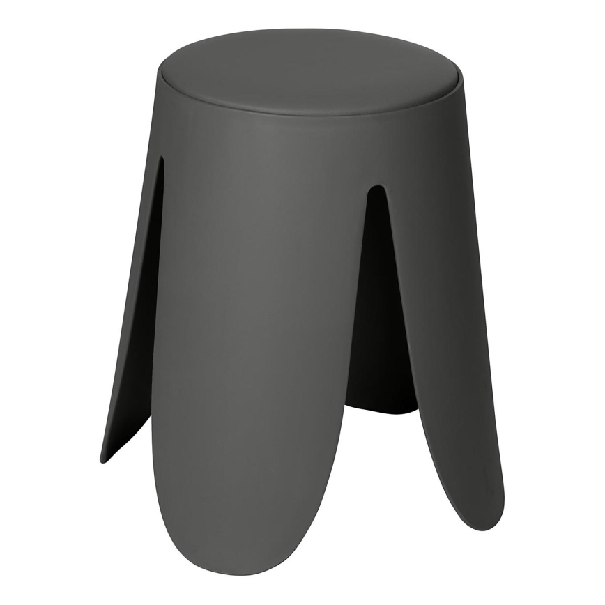 WENKO 26089100 - Stołek COMISO 44,5x46 cm antracyt