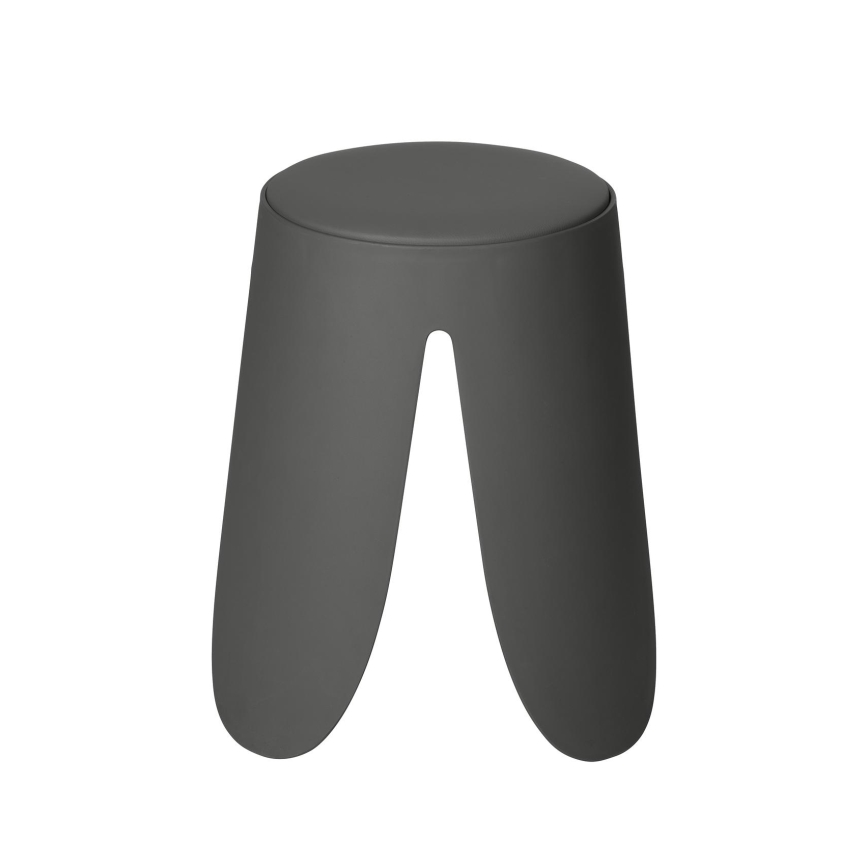 WENKO 26089100 - Stołek COMISO 44,5x46 cm antracyt