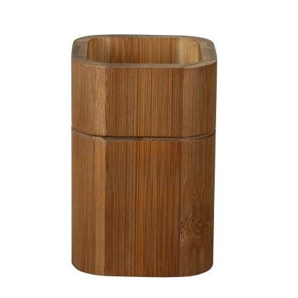 WENKO 26101100 - Uchwyt na szczoteczki SERRO 7,5x11 cm brązowy