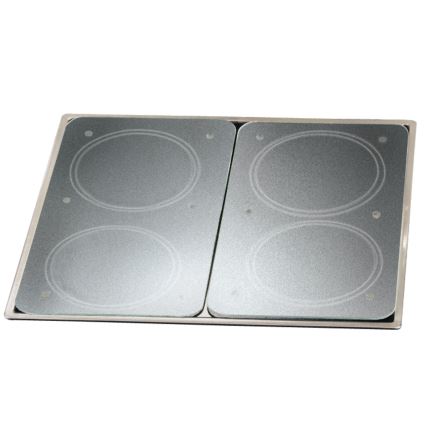 WENKO 2712663100 - Pokrywa 30x52 cm przezroczysta/szara