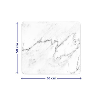 WENKO 2712929500 - Deska/płyta osłonowa - NEUTRALNY 56x50 cm wielobarwna/przezroczysta