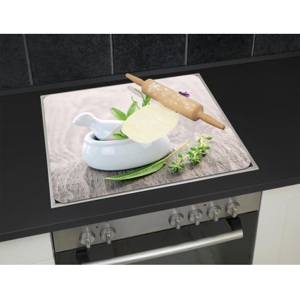 WENKO 2712940500 - Pokrywa ABDECKPLATTE - DO ŻYWNOŚCI 56x50 cm kolorowa/przezroczysta